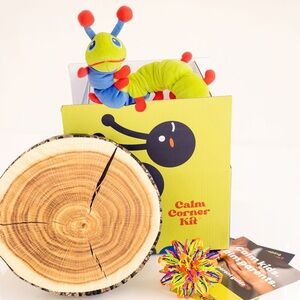 The Calm Corner Kit w/Calmee The Caterpillar 🐛Parents Tool For Calming Kids 3-10